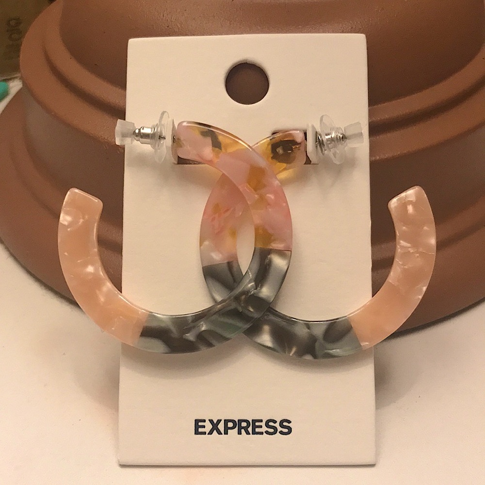 Express, Hoop Earrings